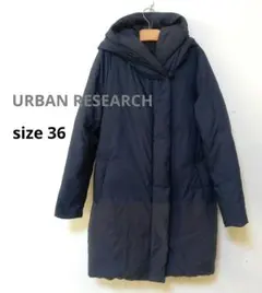 URBAN RESEARCH Peストレッチタフタダウンコート防寒フェザー