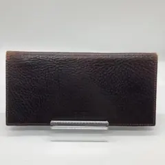 TAKEO KIKUCHI タケオキクチ レザー 長財布 ブラウン 小銭入れなし
