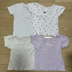 110 半袖肌着 4枚セット インナー