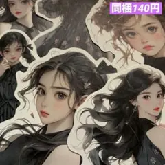 poyo☆彡女の子コラージュ♡収納も楽しめる6穴バインダー♡ - メルカリ