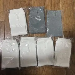 足袋ソックス　7足セット　みやびたび 新みやびたび