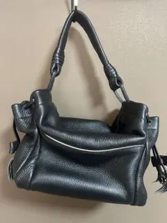 美品)大人気、コールハーン、ハンド、オールレザー、シボ革、人気色 