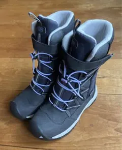 極美品 keen キーン キッズ スノーブーツ