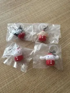 サンリオいちごめじるしアクセサリー　4点セット　シナモンキティクロミポムポム