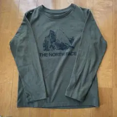 THE NORTH FACE 長袖Tシャツ カーキ