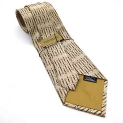 新品　Yves Saint Laurent 幾何学模様 ネクタイ