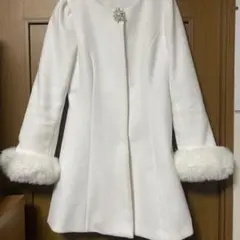 evelyn⠀ビジューコート⠀白 (24時間以内の発送可)