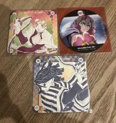 鬼滅の刃 原画展 アートコースター ufotable カフェ 蜜璃 伊黒