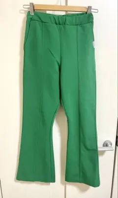 LOVETOXICグリーン フレアパンツ ボトム150cmのサムネイル