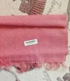 最終値下げ【PASHMINA100%パシュミナ高級マフラー】新品未使用