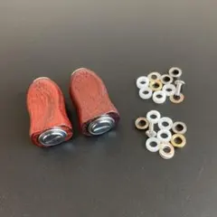 A ウッドノブ 木製ノブ 2個セット シマノ/ダイワ共通 - メルカリ