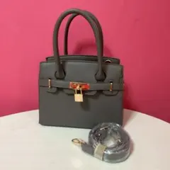 ダークグレー ショルダー/ハンドバッグ