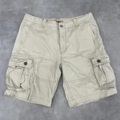 ゆ625 OLD NAVY オールドネイビー ハーフパンツ ベージュ W38のサムネイル