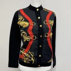 エルメスHERMES レディース カーディガン 長袖 ブラック 40サイズのサムネイル