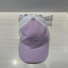 【a.v.v 】キッズ キャップ 54cmパープル メッシュ リボン 女の子のサムネイル