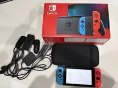Nintendo Switch 本体 青/赤 Joy-Con 付属品あり