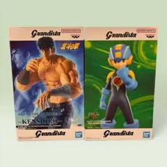 Grandista ロックマン　北斗の拳ケンシロウ Grandista ロックマン ケンシロウ フィギュア 2体セット - メルカリ