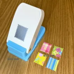 クラフト パンチ 切手型 スクエア 穴あけパンチ ハンドメイド 25×21mm