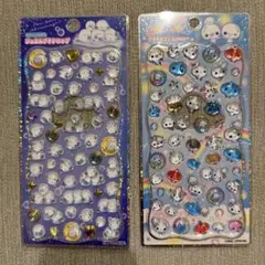 プチドロップシール　あわわちゃん　シマエナガ