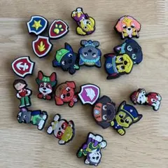 パウパト パウパトロール ジビッツ クロックス 20個セットのサムネイル