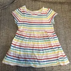 baby GAP ストライプ 半袖ワンピース 4歳用