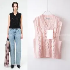 【定価6.3万】アワーレガシー ケーブルミシガン ノースリーブ ニット ベスト