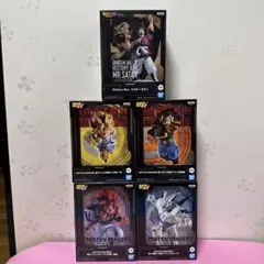 ［新品未開封］ドラゴンボールGT＆ヒストリーボックス　フィギュア5点セット