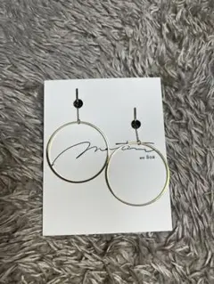 SOA ゴールドフープイヤリング