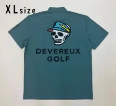 DEVEREUX GOLF デヴァローゴルフ モックネックTシャツ M グリーン デヴァローゴルフ オーバーサイズ XLサイズ モックネック Tシャツ