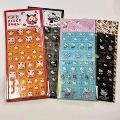 サンリオ　ハローキティ タイルシール　ウサハナ　まとめ売り
