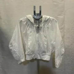 adidas by stella macartney 花柄ジャンパー 白