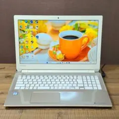 ⅰ7✨おしゃれゴールド❣快適SSD✨ブルーレイ フルHD カメラ 薄型Win11