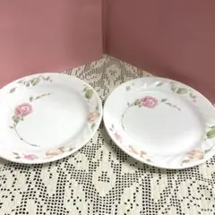 コレール　中皿　サラダ　ケーキプレート　２枚のサムネイル