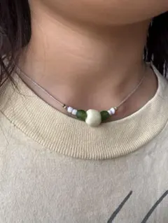 海外のヴィンテージビーズ ネックレス