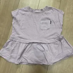 F.O.KIDS ペプラム Tシャツ 110cm パープルのサムネイル