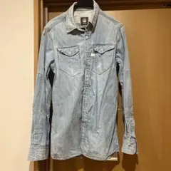 G-STAR RAW デニムシャツ S ライトブルー