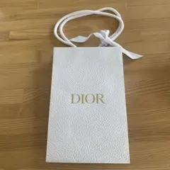 Dior ホワイト紙袋 ディオール ショッパー - メルカリ