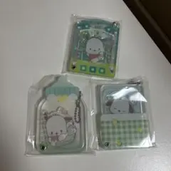 【新品未使用】値下2日まで ポチャッコ アクリルキーホルダー 3種類セット