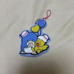 タキシードサム × ひよこ ラバーキーホルダー