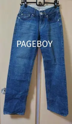 PAGEBOY ページボーイ　ストレートデニム インディゴ 　Sのサムネイル