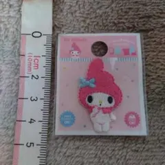 ★新品未開封　サンリオ マイメロディ ミニワッペン シール&アイロン両用
