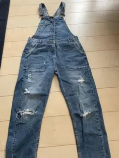 ZARA Z1975 DENIM デニムオーバーオール XS