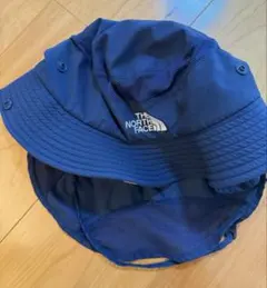 美品⭐︎ノースフェイス　キッズ　帽子　ネイビー　M