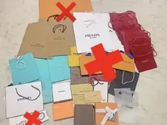 お一人様限り！大量　ブランド  ショップ袋  紙袋　空箱　まとめ売り