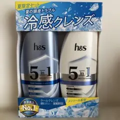 h&s 5 in 1 クールクレンズ　シャンプー＆コンディショナーのサムネイル