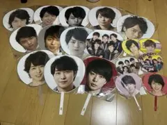 嵐 ARASHI 公式 ジャンボ ミニ うちわセット 53枚セット - メルカリ
