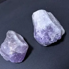 『ストレス軽減』マダガスカル産✨アメジスト原石✨ ２点セット