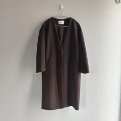 匿名配送◎即購入OK◎【美品】UNITED ARROWS ノーカラーコート　M