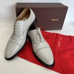 BALLY グレー ドレスシューズ 保存袋付き箱付きシューキーパー付き