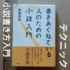 書きあぐねている人のための小説入門　文章　投稿創作　書く仕事上達作文論文レポート